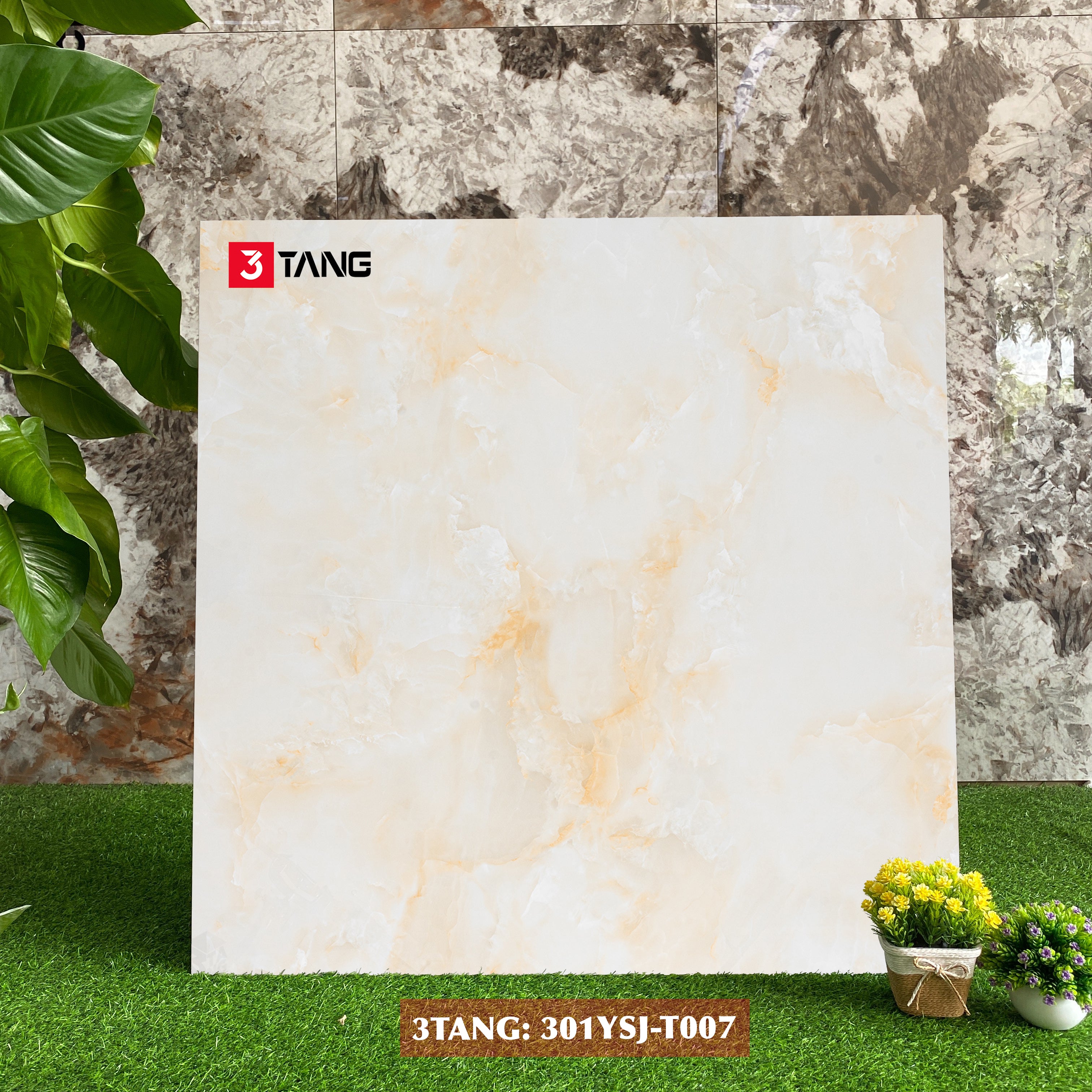 3001YSJ-T07 Gạch Vân Đá Nhập Khẩu 1000x1000