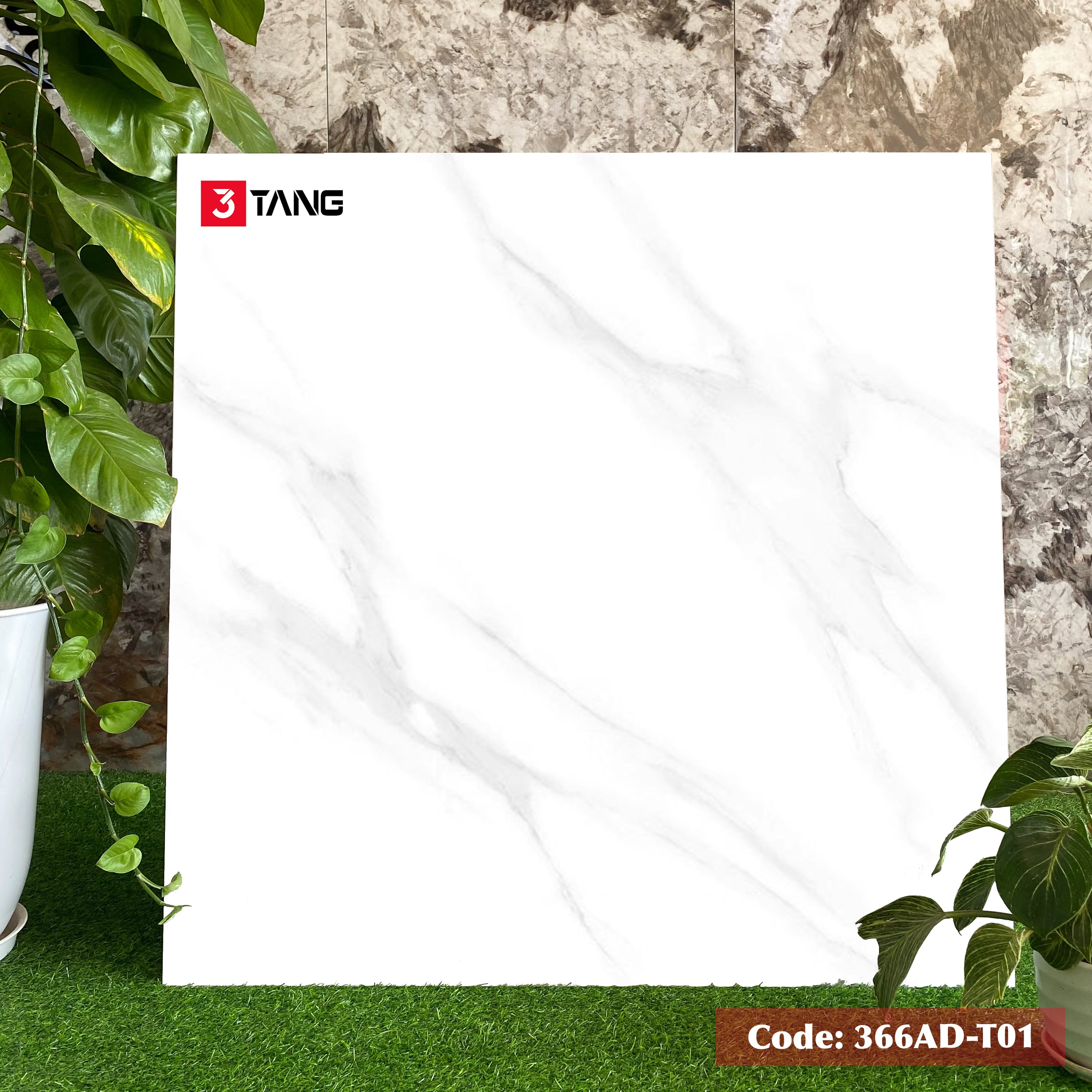 366AD-T01 Gạch Vân Mây Cao Cấp 600x600