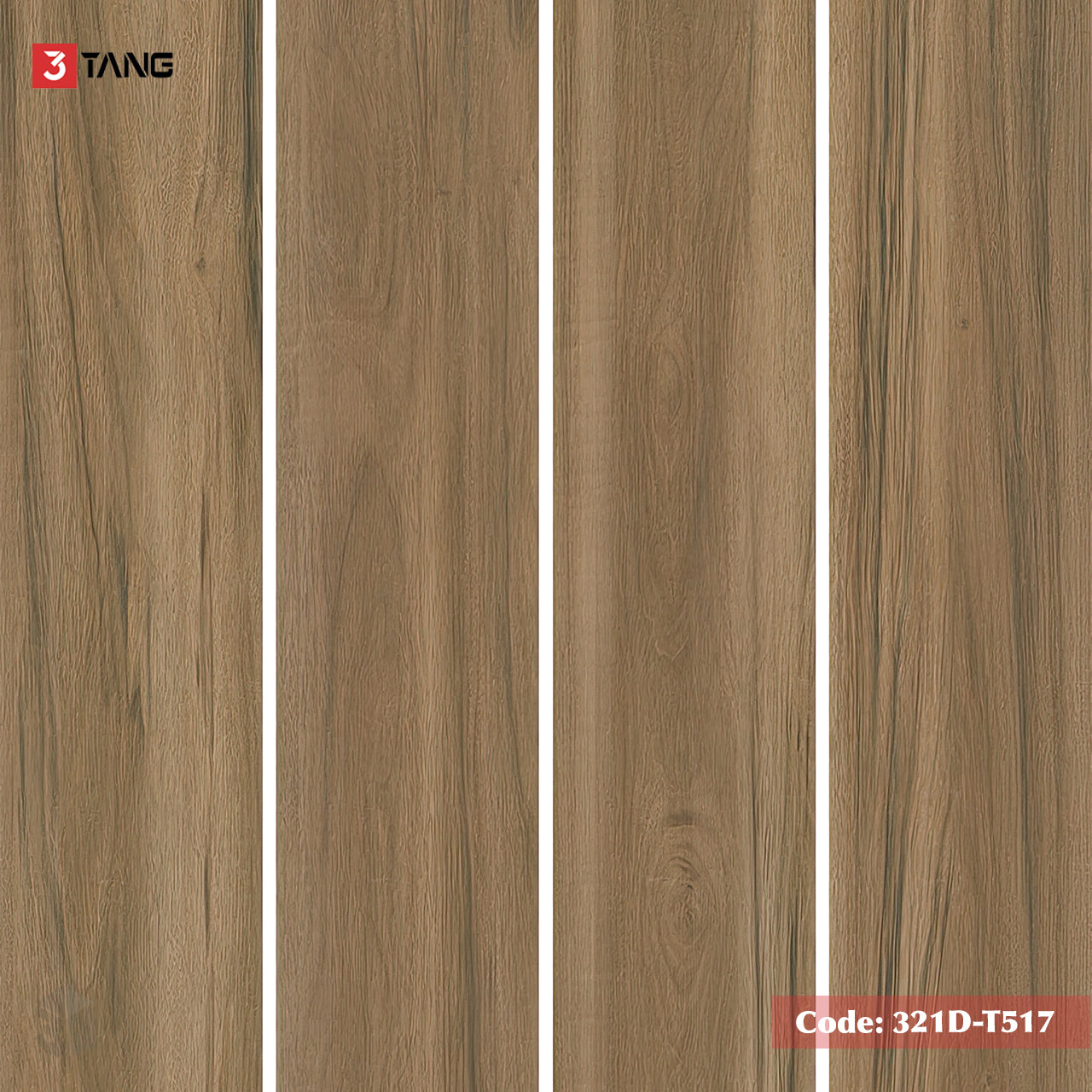 321D-T517 Gạch Vân Gỗ Nhập Khẩu 200x1200
