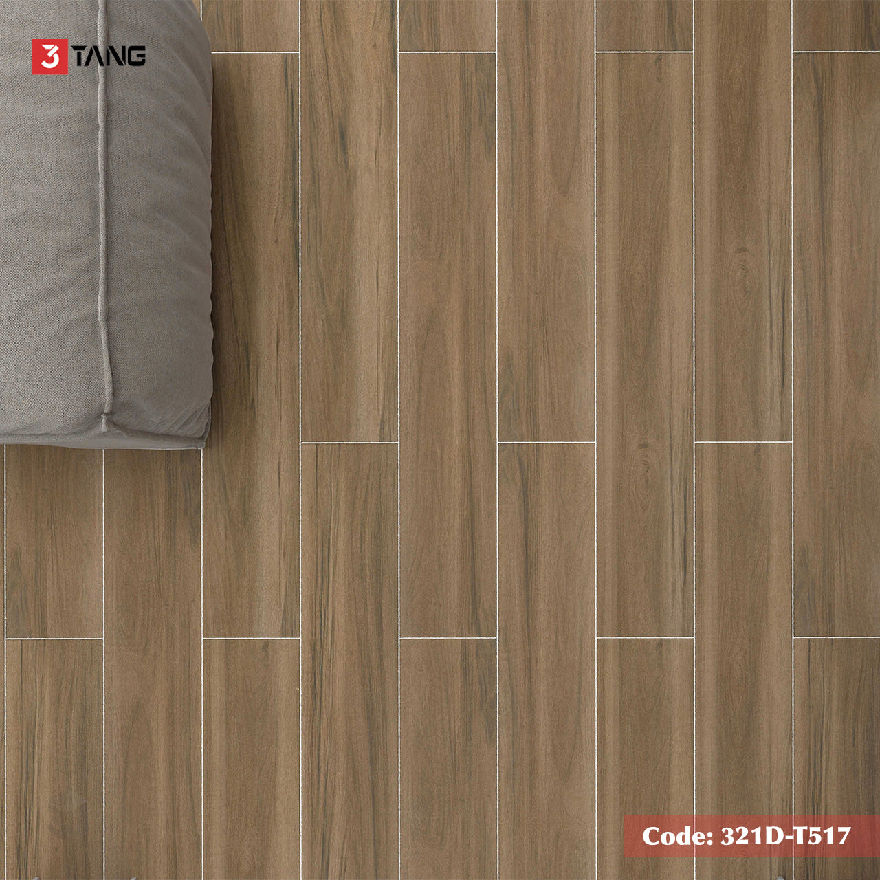 321D-T517 Gạch Vân Gỗ Nhập Khẩu 200x1200