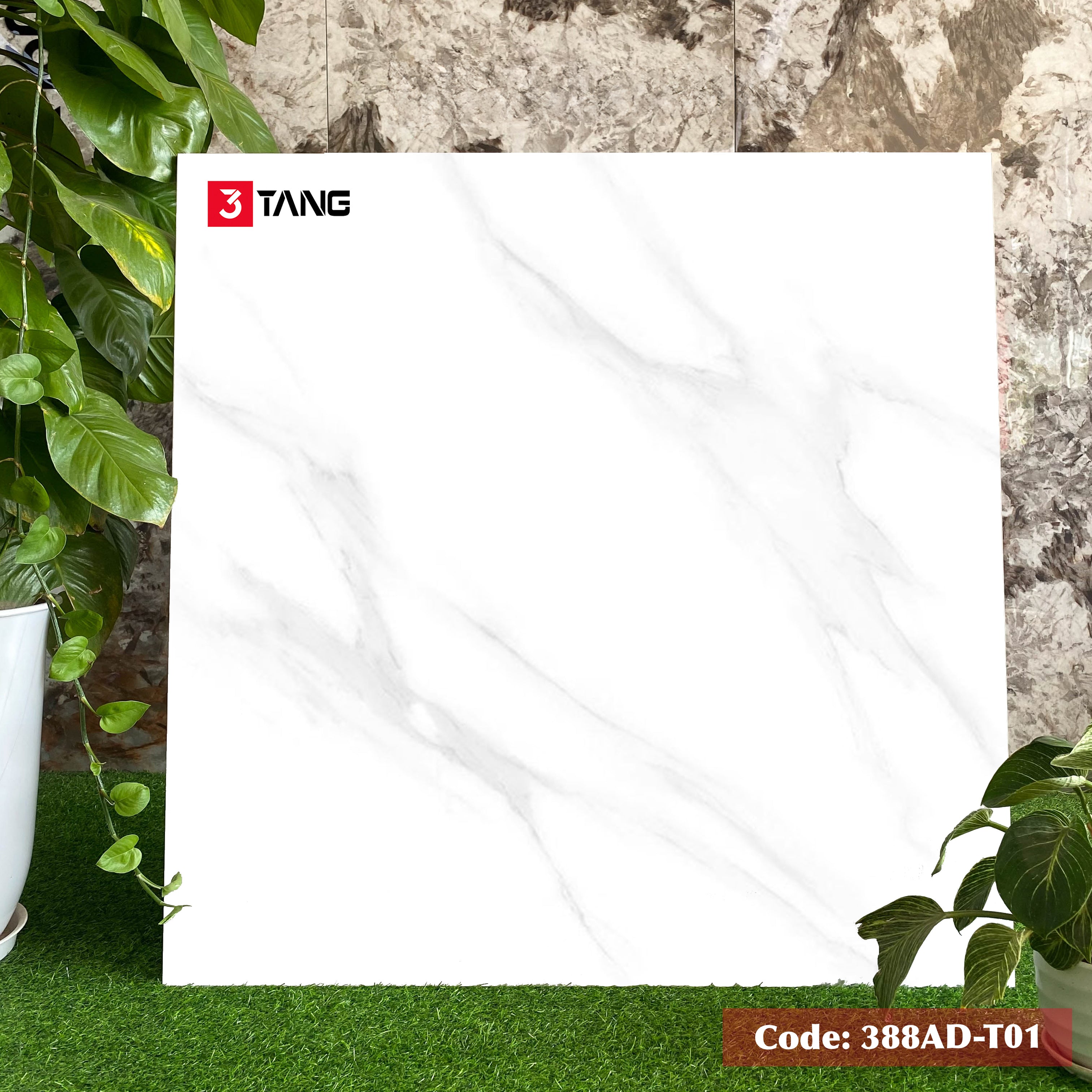 388AD-T01 Gạch Vân Mây Cao Cấp 800x800