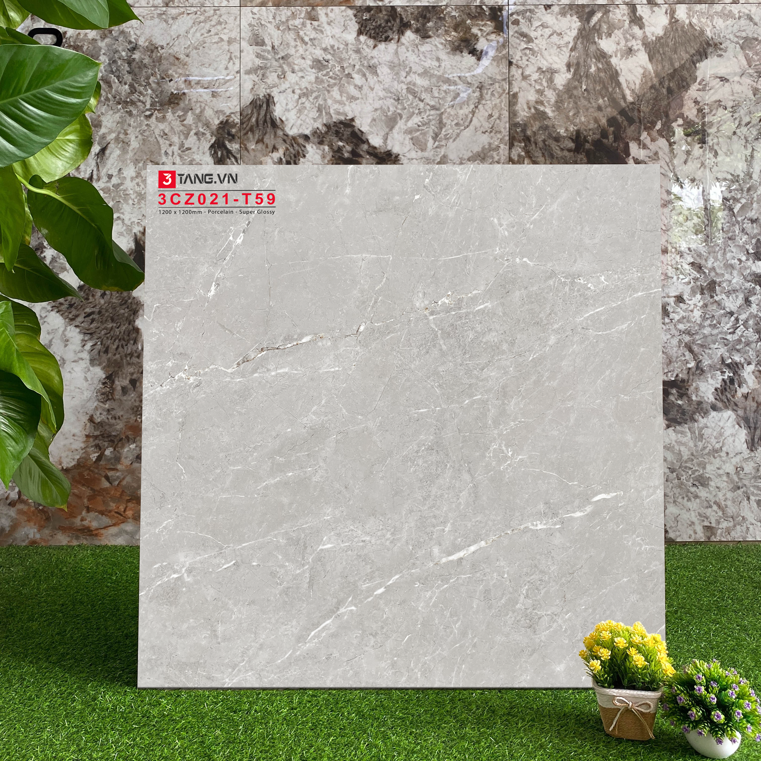 3CZ021-T59 Gạch Vân Đá Nhập Khẩu 1200x1200