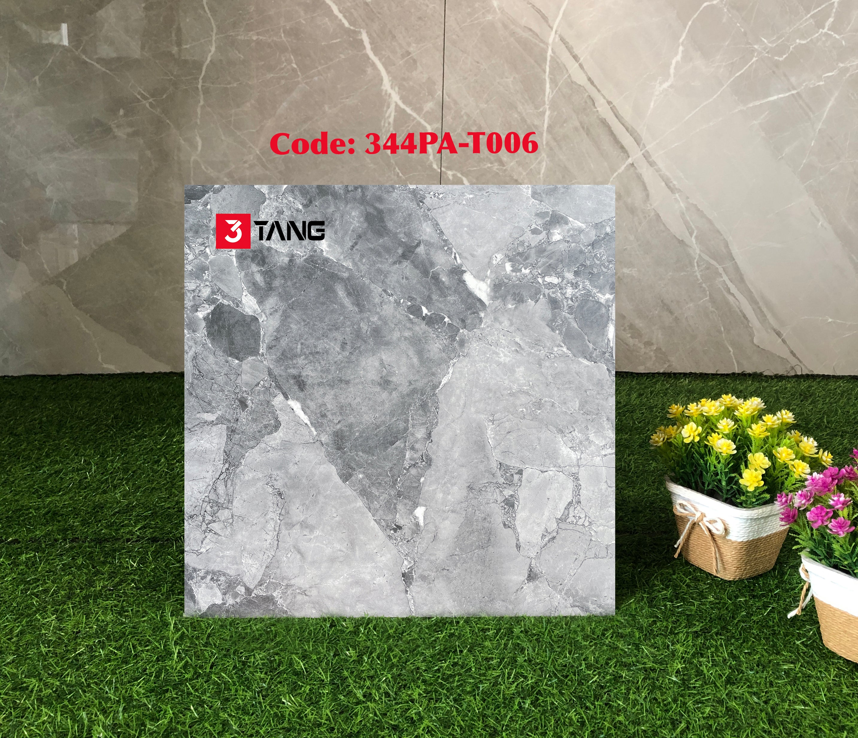 344PA-T006 Gạch Vân Đá Cao Cấp 400x400