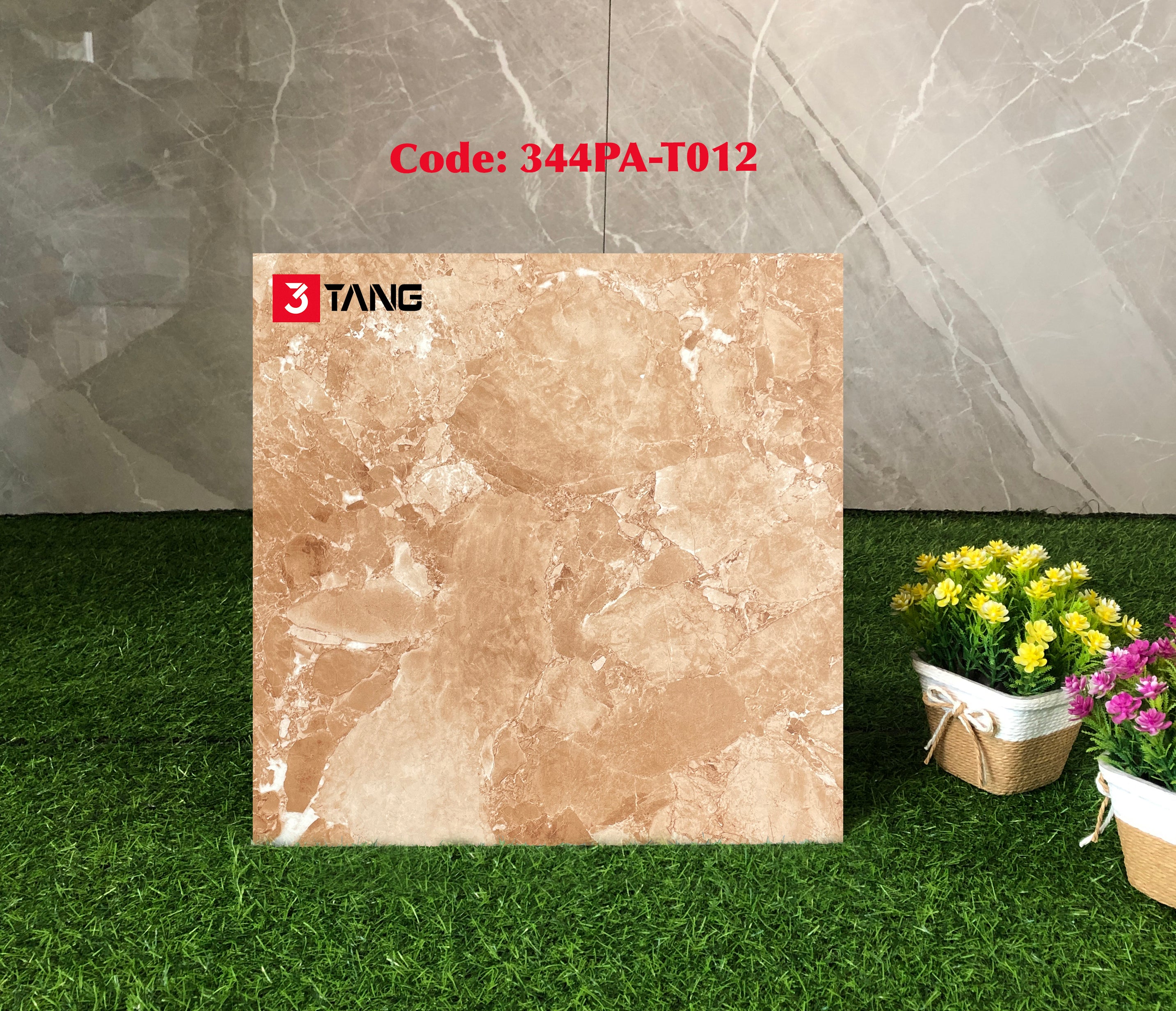 344PA-T012 Gạch Vân Đá Cao Cấp 400x400
