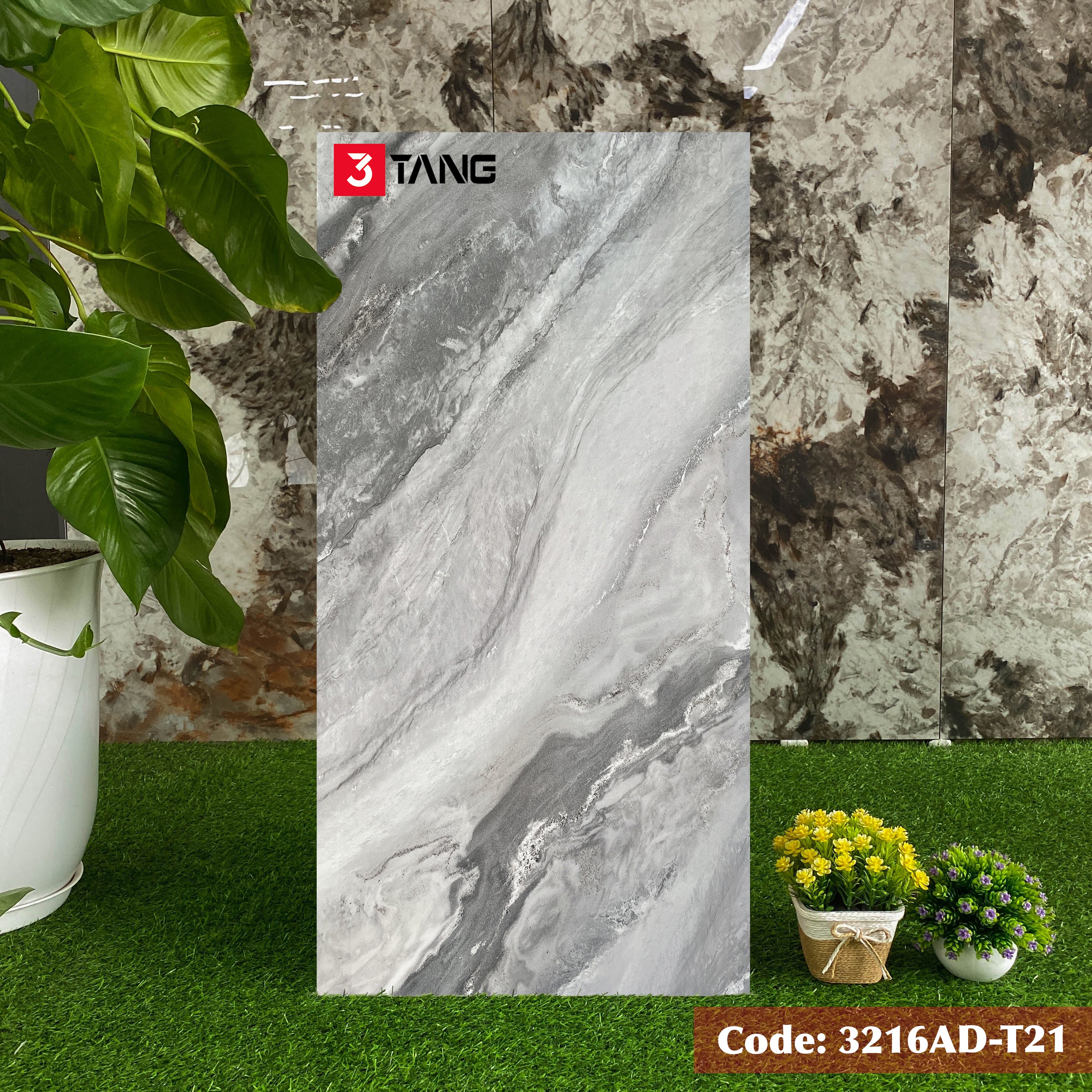 3216AD-T21 Gạch Vân Mây Cao Cấp 600x1200