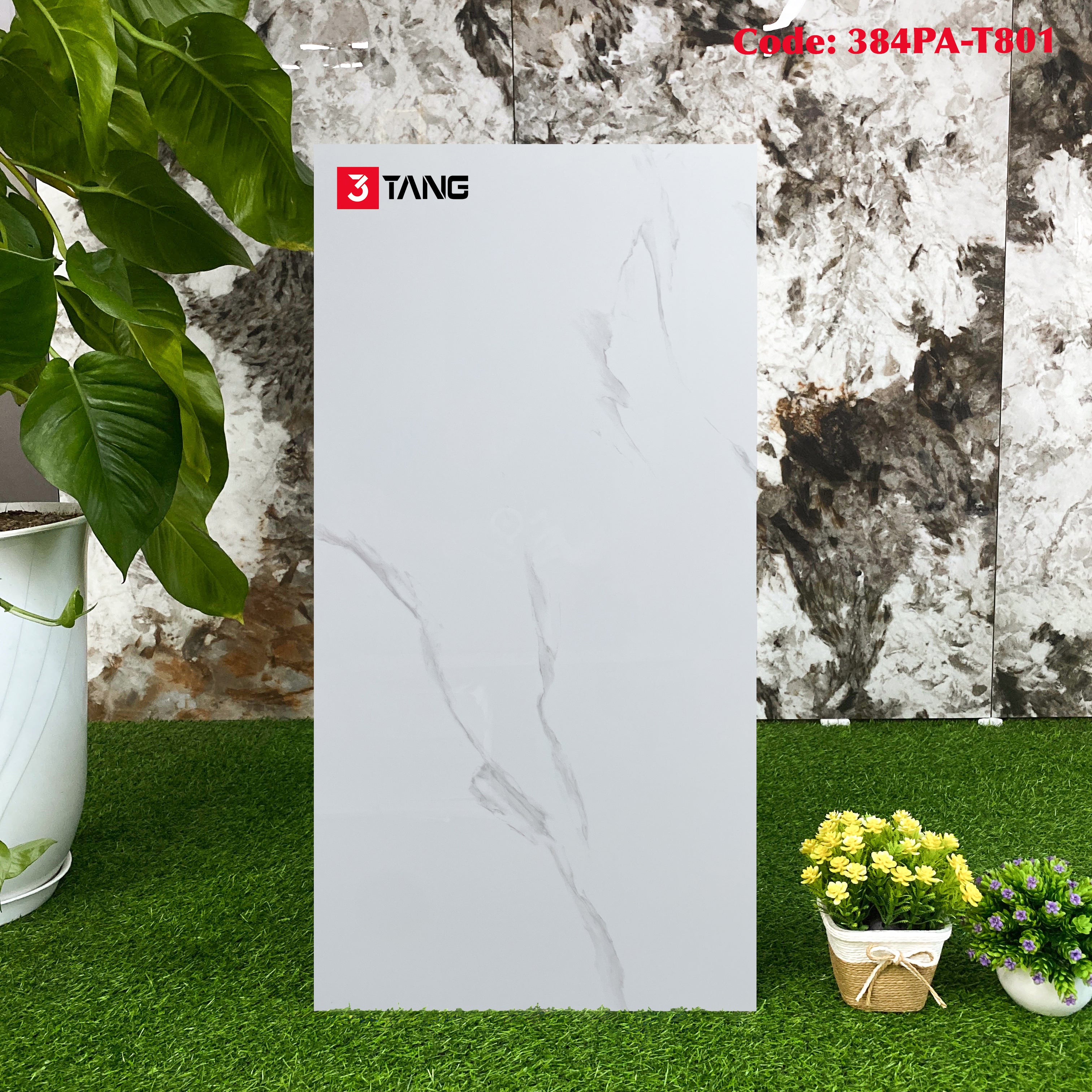 384PA-T801 Gạch Vân Mây Cao Cấp 400x800