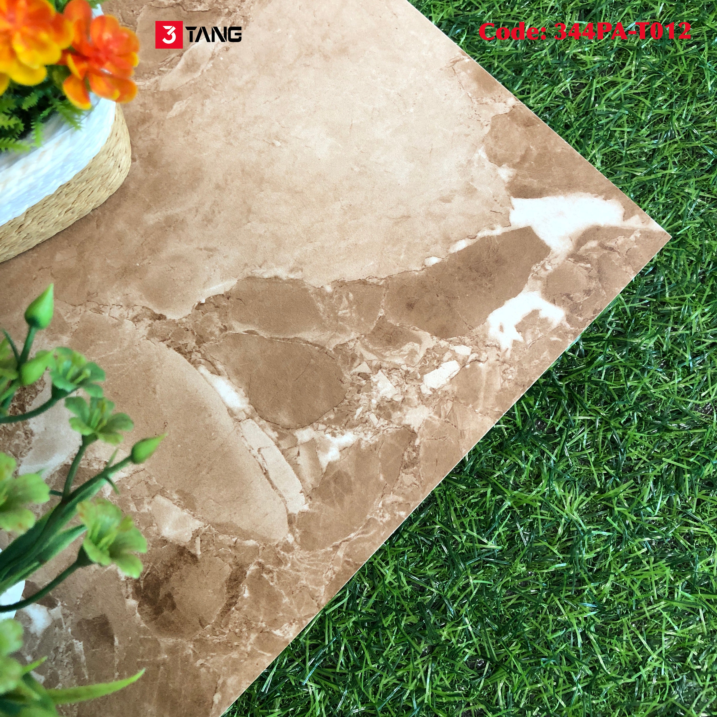 344PA-T012 Gạch Vân Đá Cao Cấp 400x400