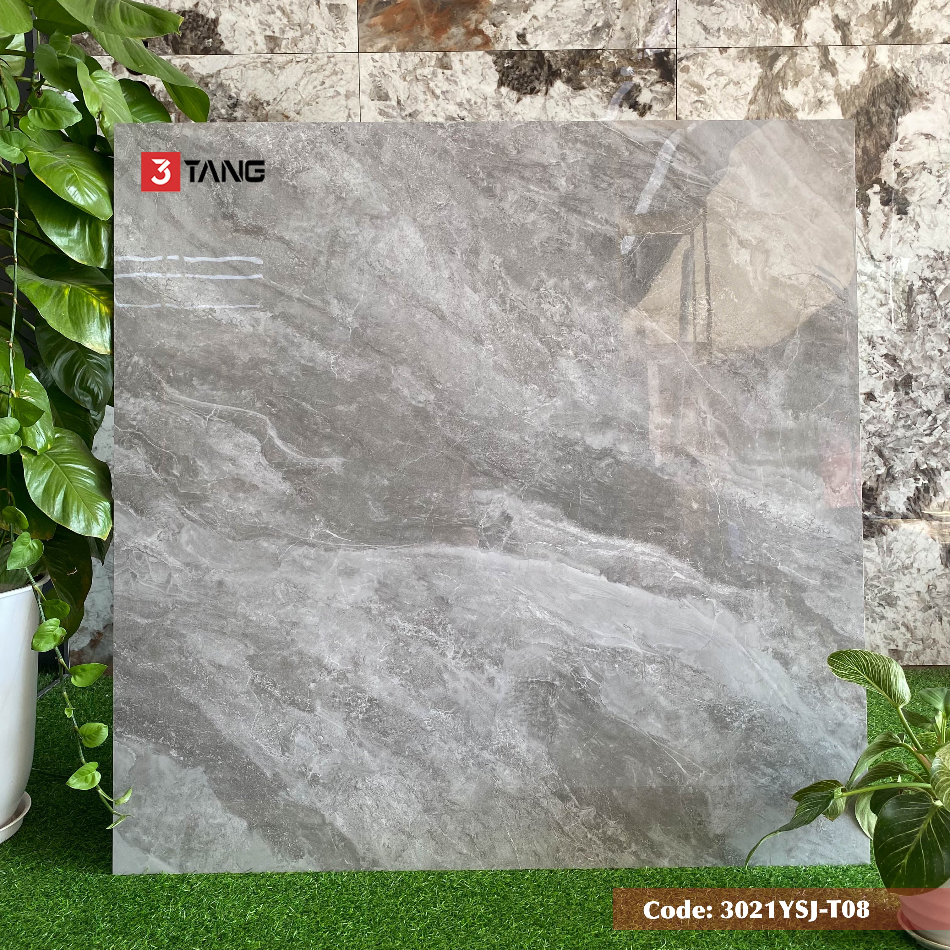 321YSJ-T008 Gạch Vân Đá Nhập Khẩu 1200x1200