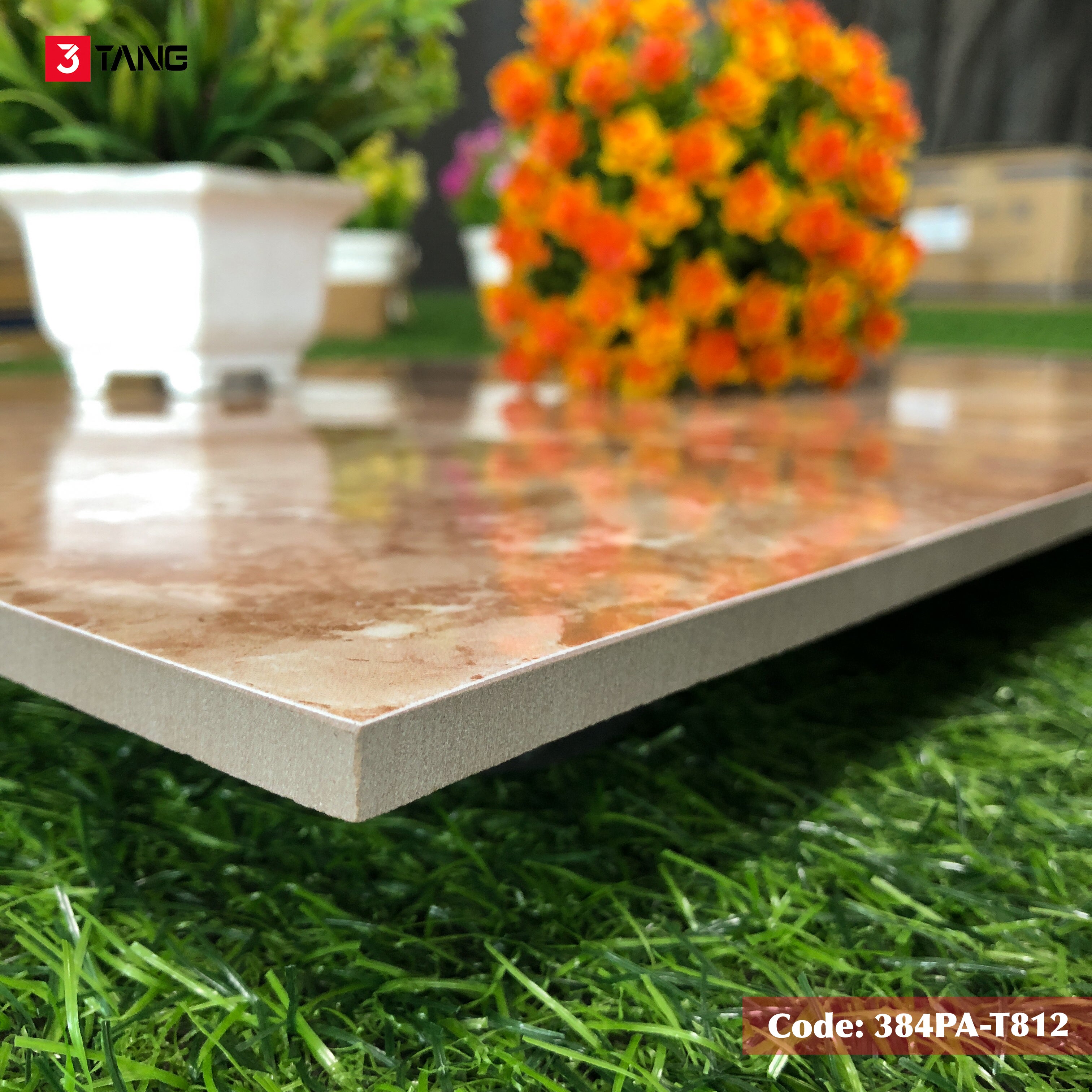 384PA-T812 Gạch Vân Mây Cao Cấp 400x800